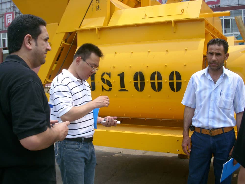 "Revolutionize Your Concrete Mixing Unleash the Power of JS1000
